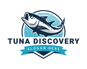 Fish Aquatic Seafood logo design