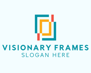 Geometric Art Gallery logo design