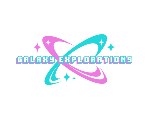 Galaxy Star Orbit logo design