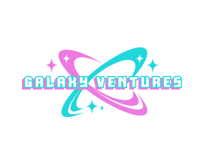 Galaxy Star Orbit logo design