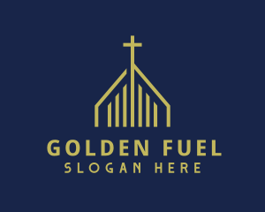 Golden Cross Parish logo design