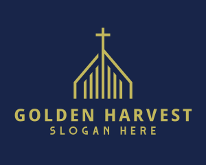 Golden Cross Parish logo design