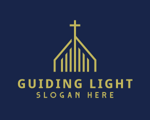 Golden Cross Parish logo design