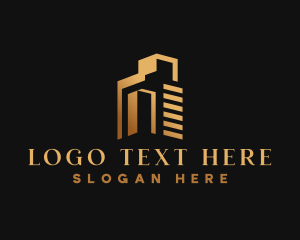 Luxury Building Real Estate logo