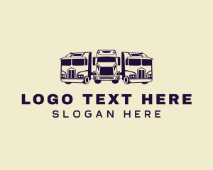 Fleet Logistics Truck logo