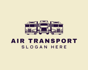 Fleet Logistics Truck logo design