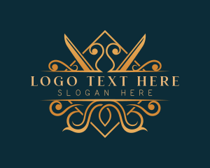 Elegant Scissor Tailoring  logo