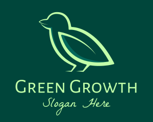 Green Leaf Bird logo