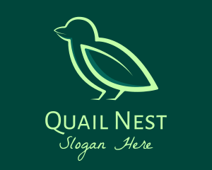 Green Leaf Bird logo