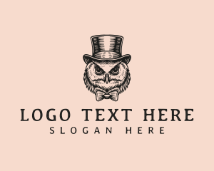 Dapper Owl Hat logo