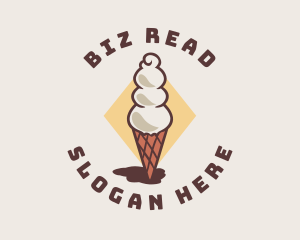 Ice Cream Parlor logo design