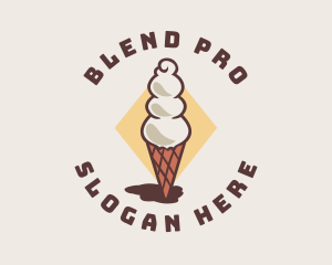 Ice Cream Parlor logo design