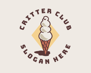 Ice Cream Parlor logo design