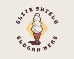 Ice Cream Parlor logo design