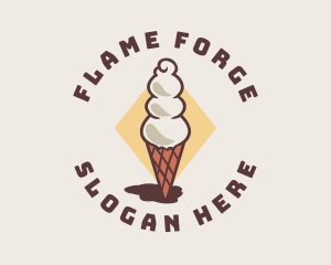 Ice Cream Parlor logo design