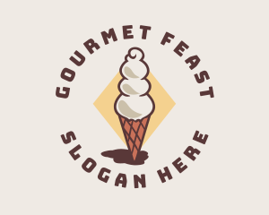 Ice Cream Parlor logo design