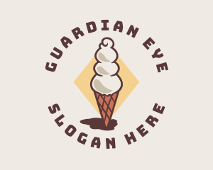 Ice Cream Parlor logo design