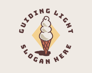 Ice Cream Parlor logo design