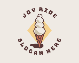 Ice Cream Parlor logo design