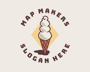 Ice Cream Parlor logo design