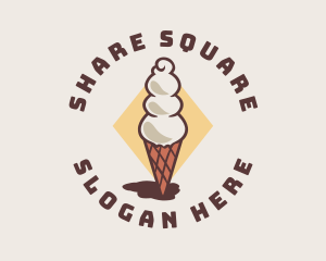 Ice Cream Parlor logo design