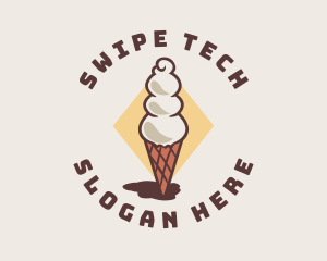 Ice Cream Parlor logo design