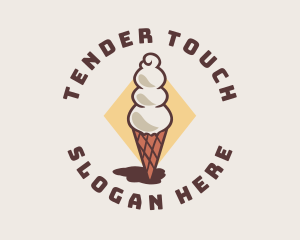 Ice Cream Parlor logo design