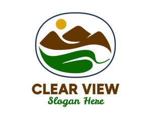 Mountain Leaf View  logo