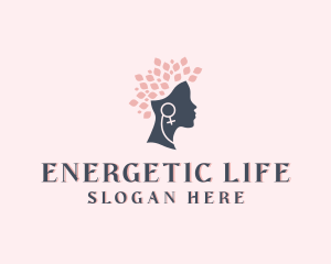 Woman Tree Wellness logo design