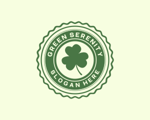 Lucky Clover Leaf logo