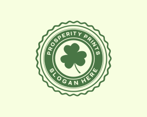 Lucky Clover Leaf logo