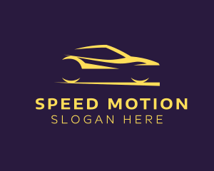 Car Motorsport Race logo design