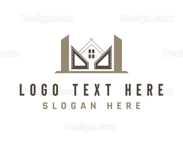 Architectural Building Contractor Logo