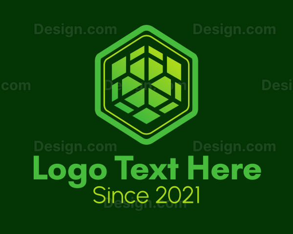 Geometric Eco Company Logo