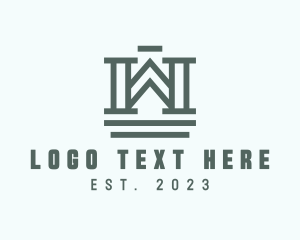 Architect Column Structure logo