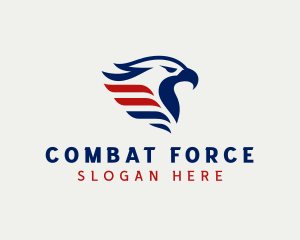 Eagle Aviation Air Force logo design