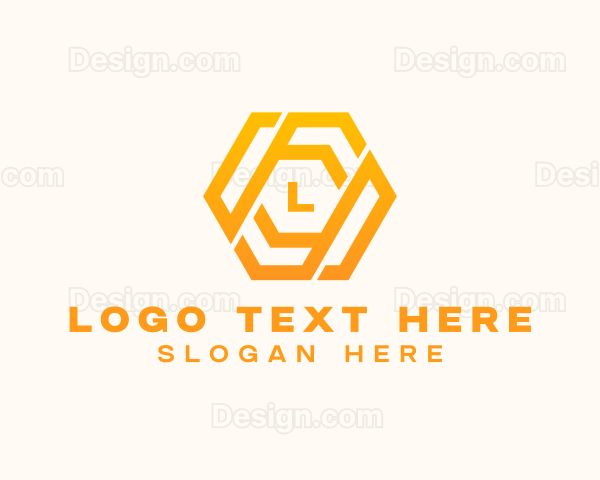 Finance Business Hexagon Logo