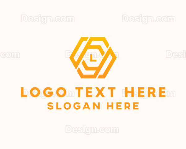 Finance Business Hexagon Logo