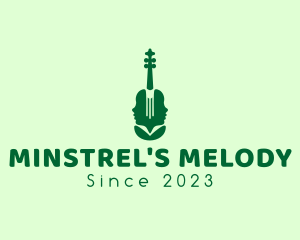 Natural Face Violin logo design