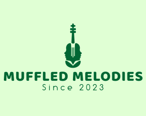 Natural Face Violin logo design