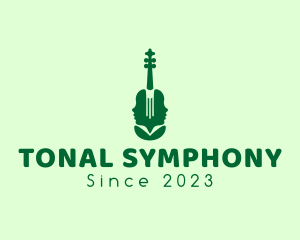 Natural Face Violin logo design