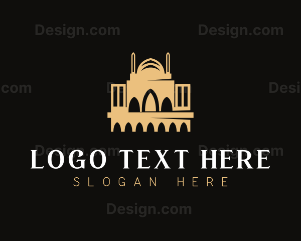 Persian Architecture Structure Logo