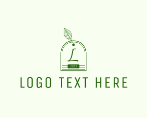 Outline Leaf Organic Teabag  logo