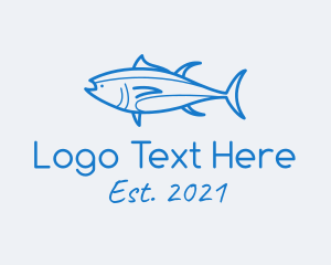 Tuna Fish Seafood logo