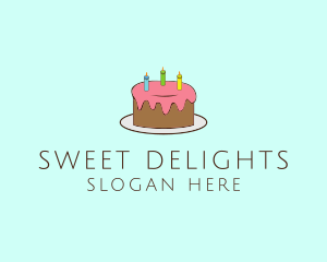 Sweet Birthday Cake logo