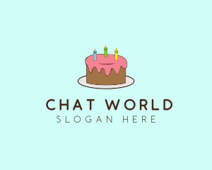 Sweet Birthday Cake logo design