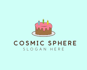 Sweet Birthday Cake logo design