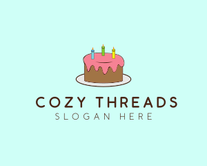 Sweet Birthday Cake logo design