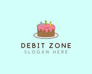 Sweet Birthday Cake logo design