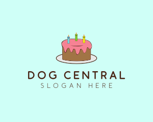 Sweet Birthday Cake logo design